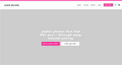 Desktop Screenshot of jamiedelaine.com