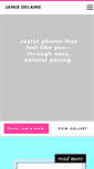 Mobile Screenshot of jamiedelaine.com